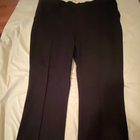 Isaac Mizrahi Black Ponti Pants - Picture 1 of 2